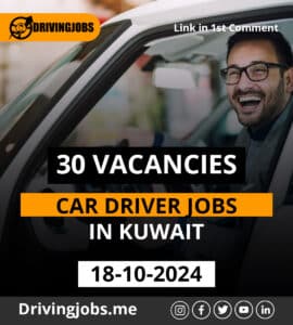 Driver Jobs in Kuwait 