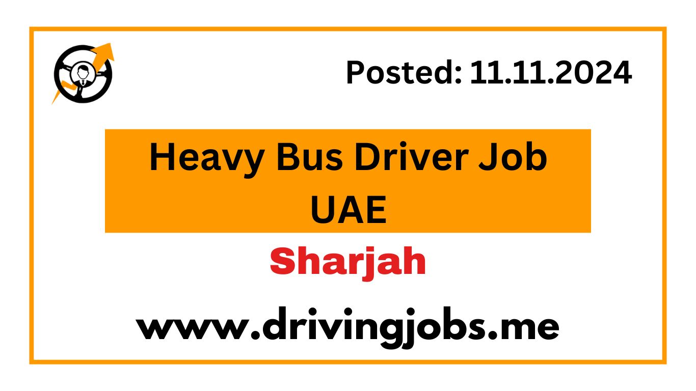 Heavy Bus Driver Job in UAE