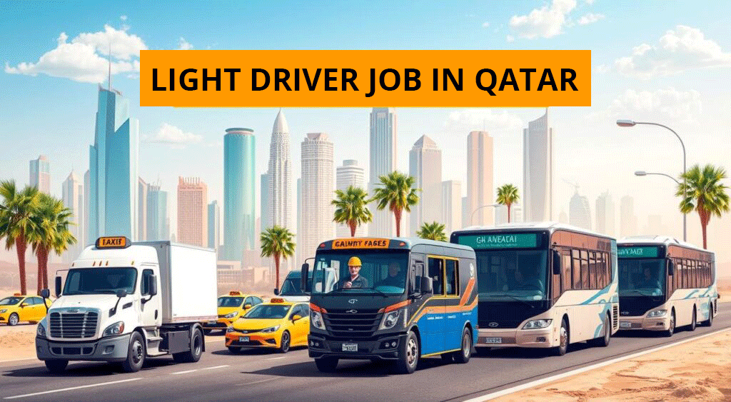 light driver job in Qatar