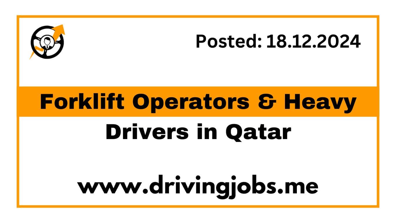 Forklift Operators & Heavy Drivers in Qatar